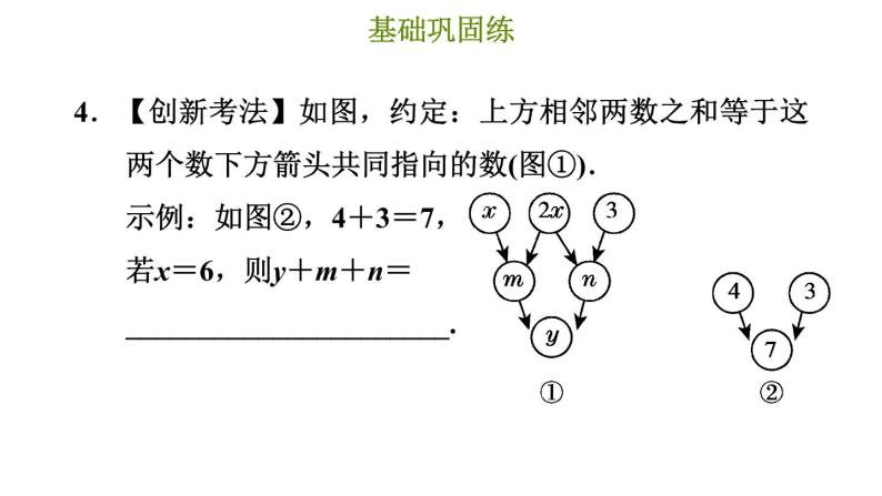 冀教版七年级上册数学习题课件 第4章 4.2.2 化简求值07