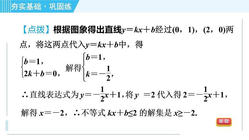 浙教B本八年级上册数学习题课件 第5章 5.5.1一个一次函数(图象)的应用第7页