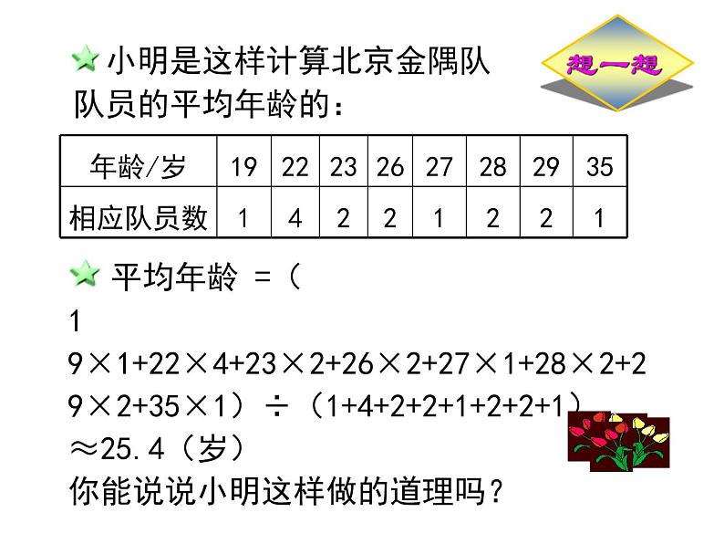 6.1平均数 课件-2021-2022学年北师大版数学八年级上册第6页