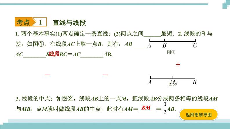 陕西中考数学基础考点课件:第15课时 线段、角、相交线与平行线第3页