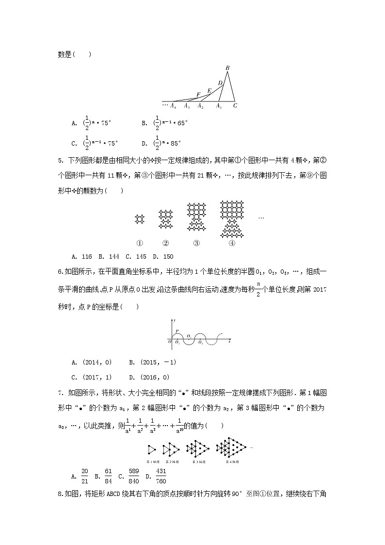 2022年中考数学专题复习类型二图形规律(原卷版)第2页
