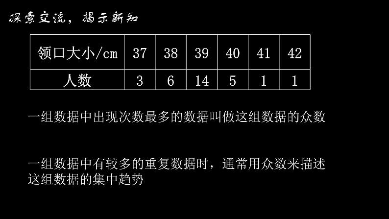 苏科版九年级数学上册 3.2 中位数与众数课件PPT06