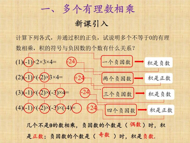 人教版 七年级数学上册 第一章 1.4.1 （2）乘法运算律课件PPT03