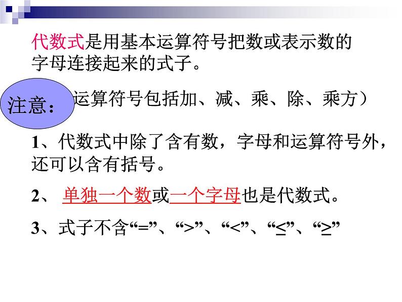 苏科版七年级数学上册3.2 代数式_(2) 课件第5页