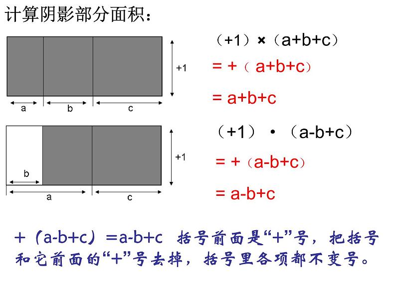 浙教版数学七年级上册 4.6整式的加减(课件)03