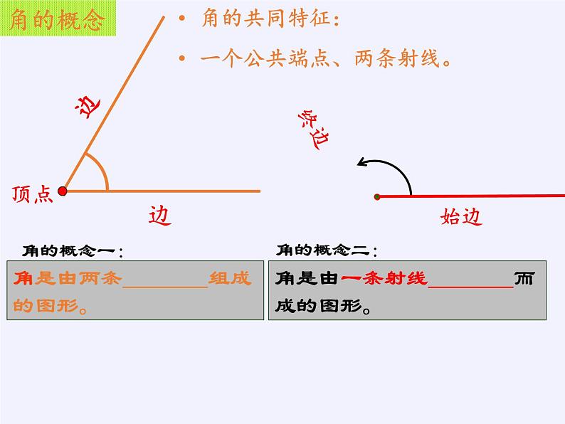 浙教版数学七年级上册 6.5 角与角的度量(课件)04