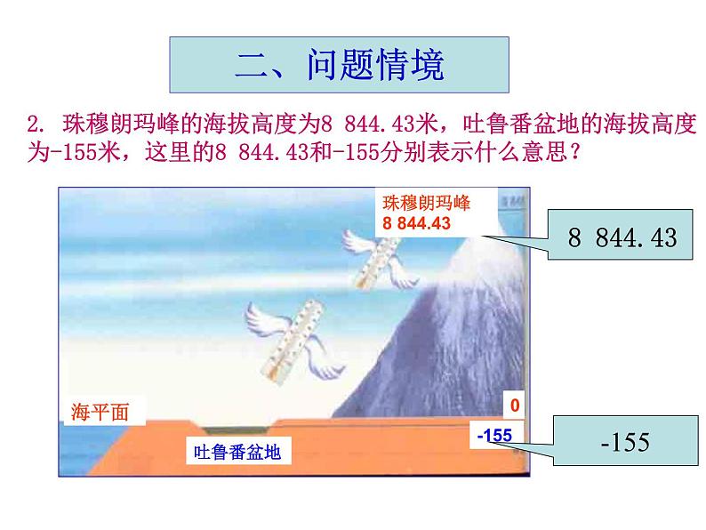 人教版七年级上册数学 1.1 正数和负数(1) 课件第7页