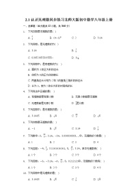 数学1 认识无理数课堂检测