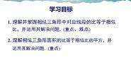 2020-2021学年27.2.2 相似三角形的性质课前预习课件ppt