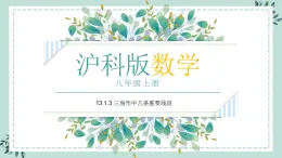 13.1.3《三角形中几条重要线段》课件