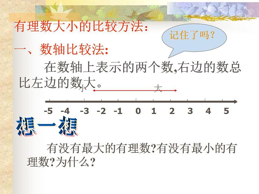 1.4 有理數(shù)的大?。?）（課件）數(shù)學七年級上冊-冀教版第4頁