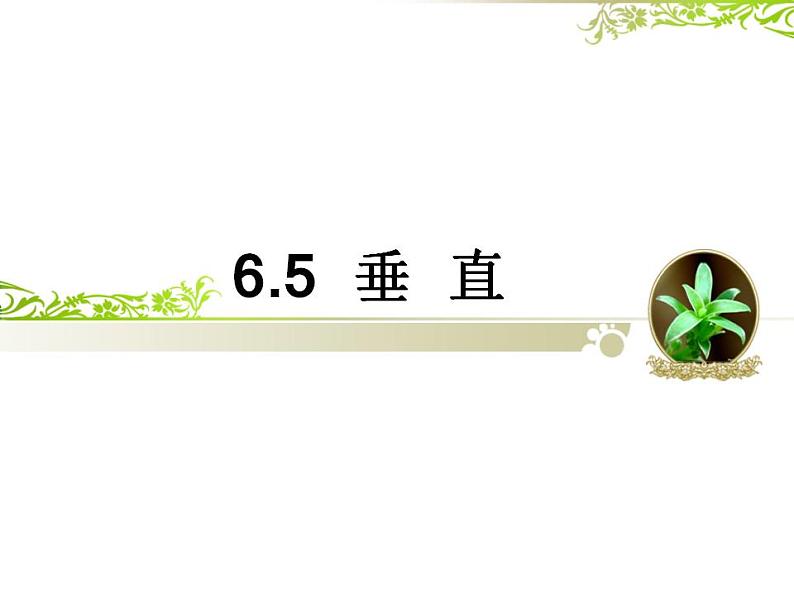 6.5 垂直(7)(课件)数学七年级上册-苏科版第1页
