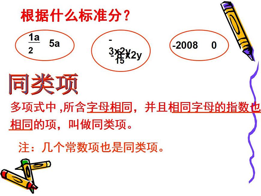 冀教版七年級(jí)數(shù)學(xué)上冊(cè)課件 4.2 合并同類(lèi)項(xiàng)第5頁(yè)