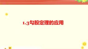 2021学年3 勾股定理的应用教学ppt课件