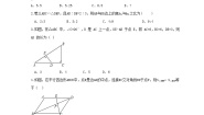 初中数学北师大版九年级上册7 相似三角形的性质优秀复习练习题