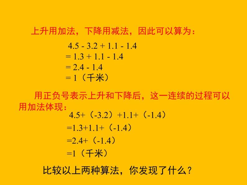 2.6 有理数的加减混合运算（18）（课件）数学七年级上册-北师大版05
