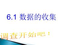 初中数学北师大版七年级上册6.1 数据的收集背景图ppt课件