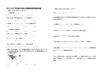 2021-2022学年人教版七年级上册期中数学模拟试卷