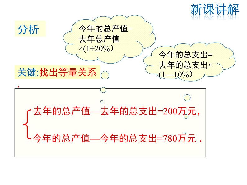 2021-2022学年度北师大版八年级上册数学课件 5.4 应用二元一次方程组——增收节支08
