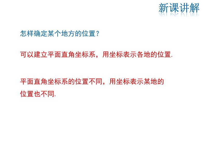 2021-2022学年度华师大版九年级上册数学课件 23.6.1 用坐标确定位置第6页