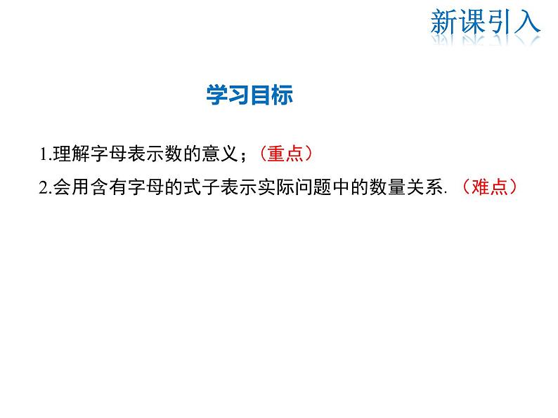 2021-2022学年度华师大版七年级上册数学课件 3.1.1 用字母表示数02