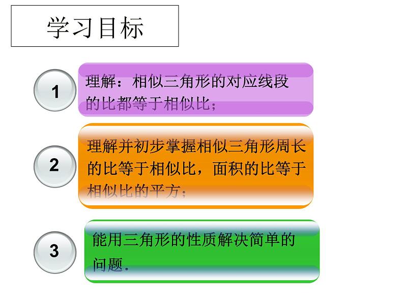 人教版数学九年级下册-27.2.2相似三角形的性质-课件02