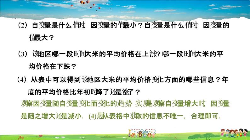 北师大版数学七年级下册 第三章 变量之间的关系 全章热门考点整合应用【习题课件】03