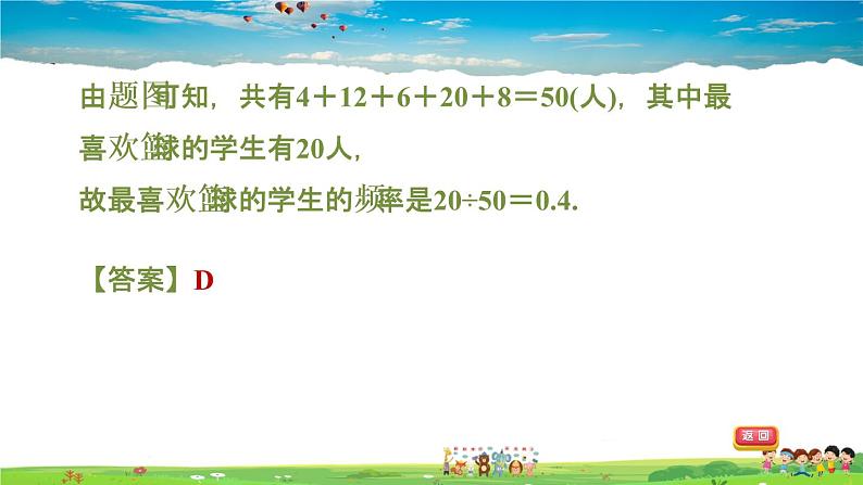 北师大版数学七年级下册 第六章 概率初步 6.2.2用频率估计概率【习题课件】第8页