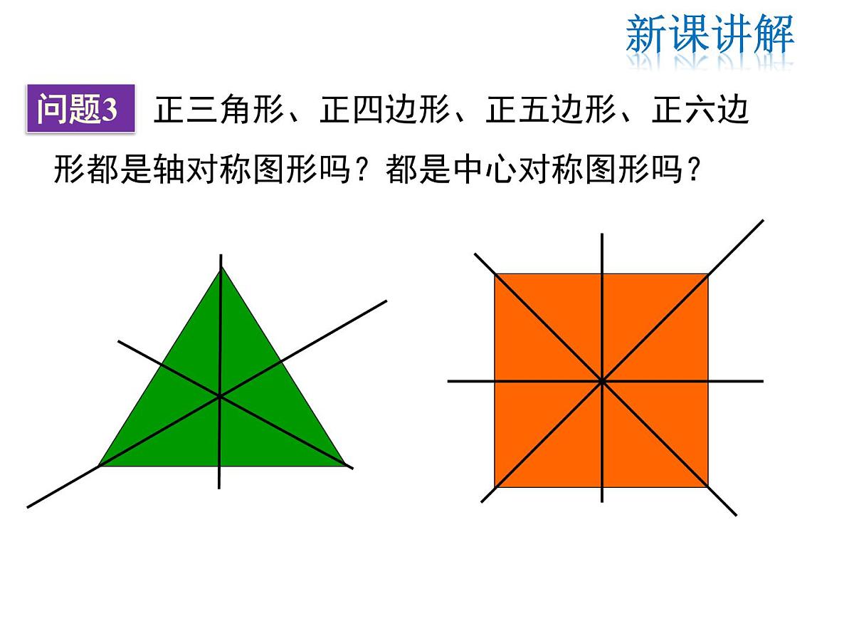 2021-2022学年度北师版九年级数学下册课件3.8 圆内接正多边形第5页