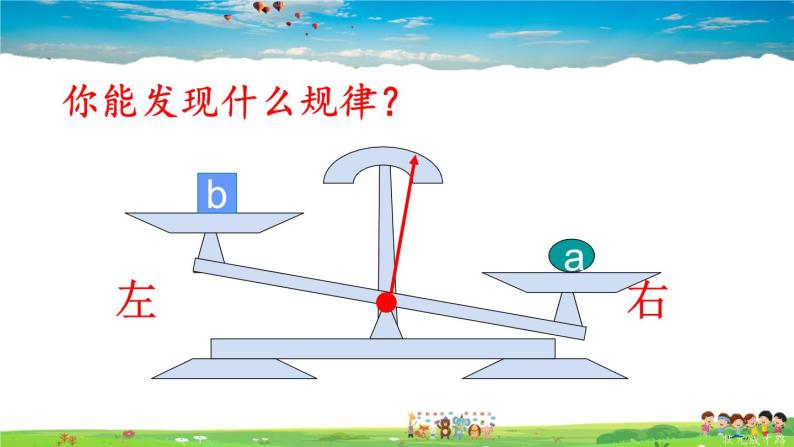 华师版数学七年级下册 6.2 解一元一次方程  1.等式的性质与方程的简单变形-第1课时 等式的性质【教学课件】06