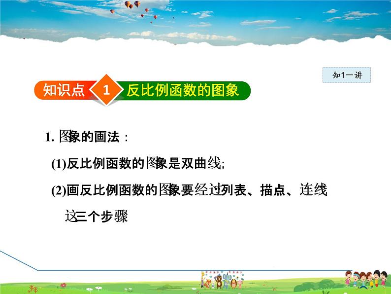 华师版数学八年级下册 17.4.2 反比例函数的图象和性质【教学课件】第4页