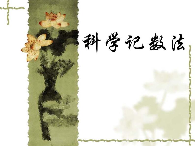 北师大版七年级数学上册 2.10 科学记数法(课件)第2页