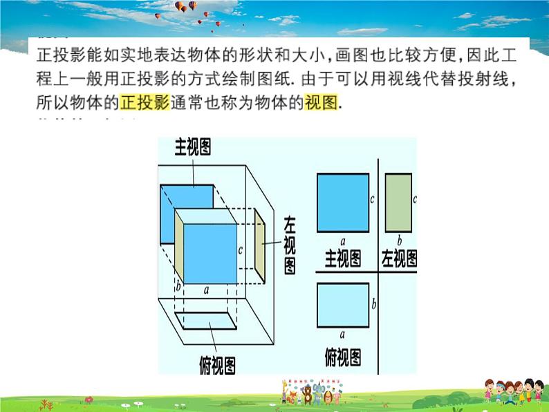 青岛版数学九年级下册 8.3物体的三视图 第1课时课件PPT03