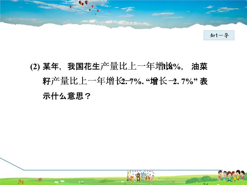 人教版数学七年级上册 1.1 正数和负数【课件】06