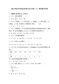 2021-2022学年湖北省黄石市九年级（上）期末数学试卷（解析版）