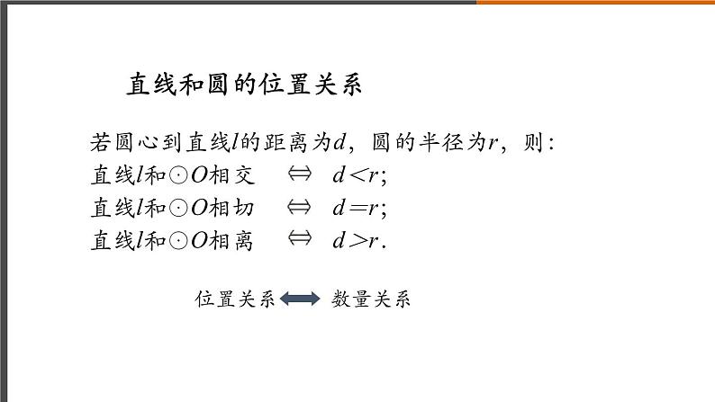 2021秋人教版数学九年级上册 24.2.2 直线和圆的位置关系(第2课时)课件PPT02