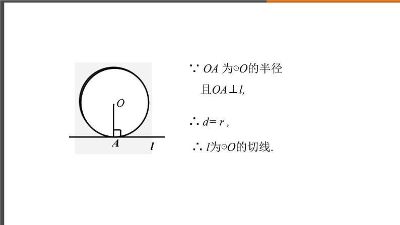 2021秋人教版数学九年级上册 24.2.2 直线和圆的位置关系(第2课时)课件PPT05
