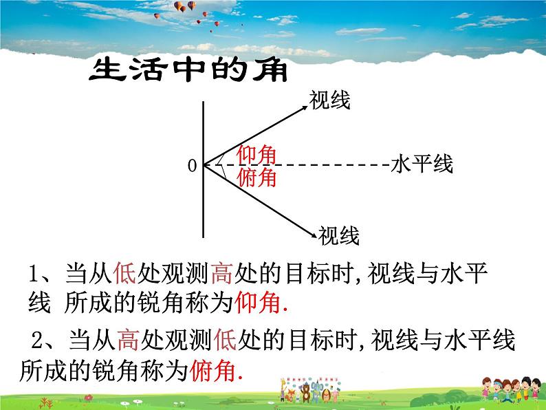 苏科版数学九年级下册 7.6用锐角三角函数解决问题(第2课时)【课件】02