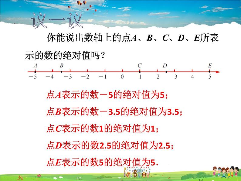 苏科版数学七年级上册 2.4 绝对值与相反数(1)【课件】05