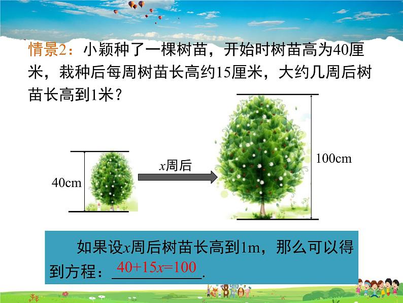 苏科版数学七年级上册 4.1从问题到方程【课件】第4页