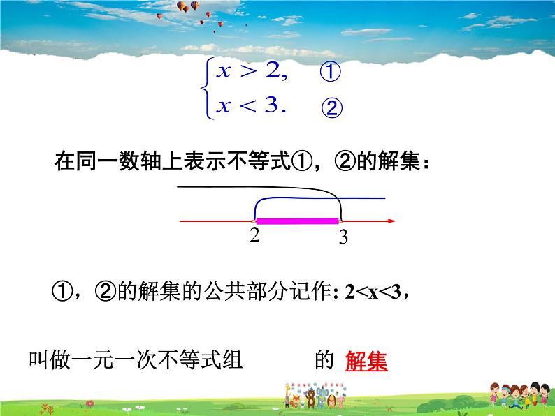 苏科版数学七年级下册 11.6 一元一次不等式组 第1课时【课件】第7页