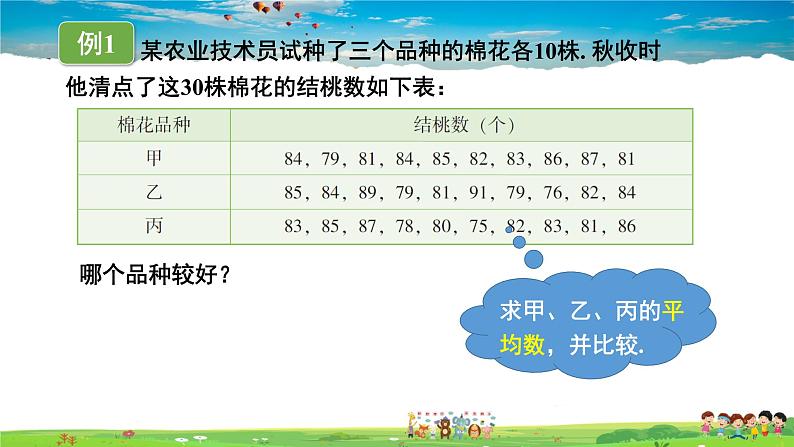 6.1.1 平均数 第1课时 平均数课件PPT06