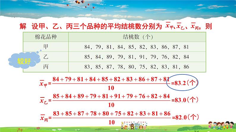 6.1.1 平均数 第1课时 平均数课件PPT07