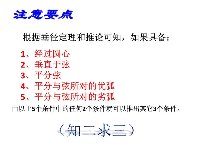 人教版九年级数学上册24.1.2垂直于弦的直径 (共15张PPT)课件PPT07