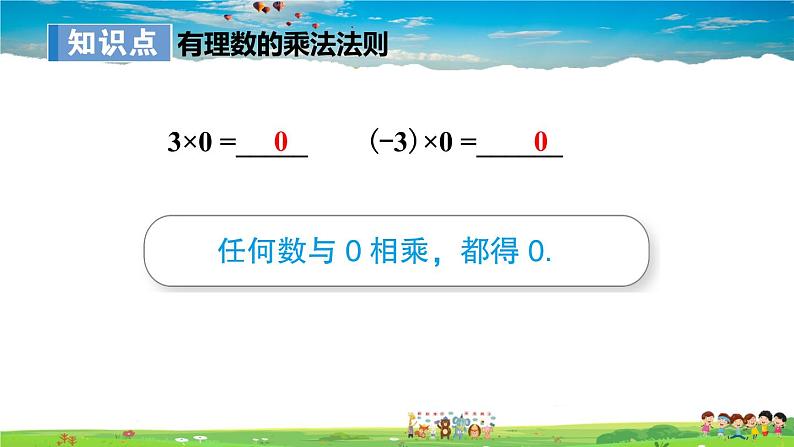 1.5.1 有理数的乘法 1.5.1 有理数的乘法 第1课时 有理数的乘法法则第8页