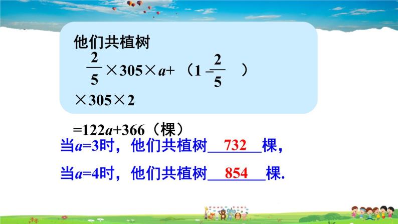 湘教版数学七年级上册  2.3 代数式的值【课件+教案】04