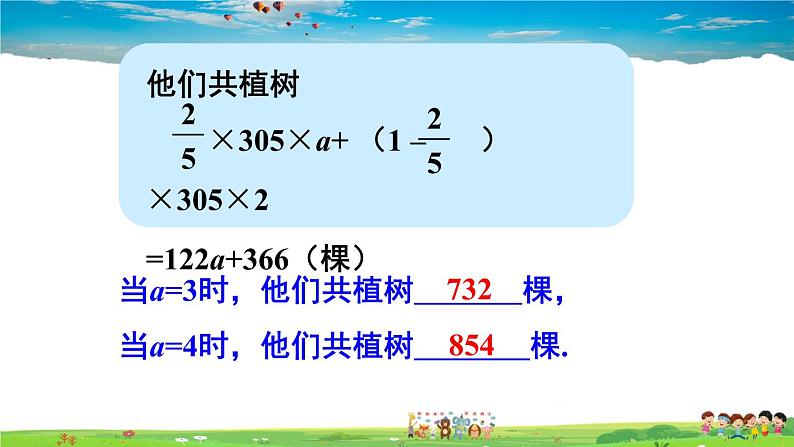 湘教版数学七年级上册 2.3 代数式的值【课件+教案】04