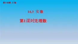 冀教版八年级数学上册14.3实数1无理数 课件