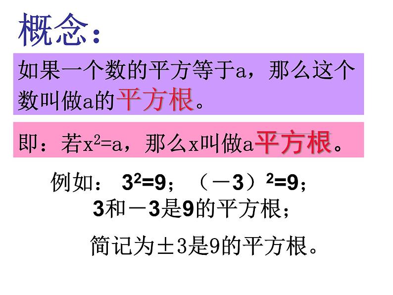 北师大版八年级数学上册 2.2 平方根2(课件)第4页