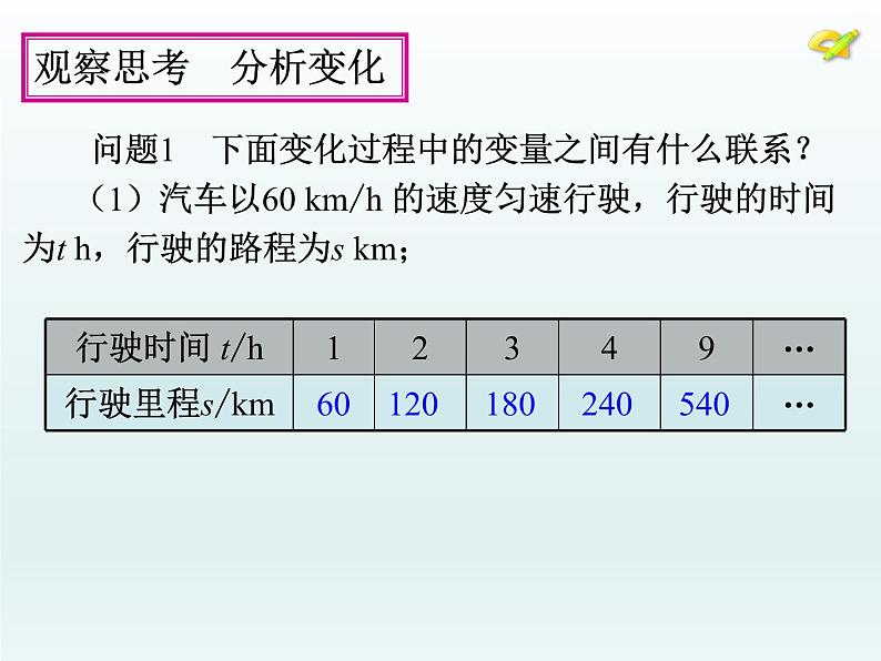 北师大版八年级数学上册 4.1 函数(课件)第2页